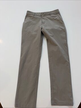 Men's Straight-Leg Chinos in Taupe